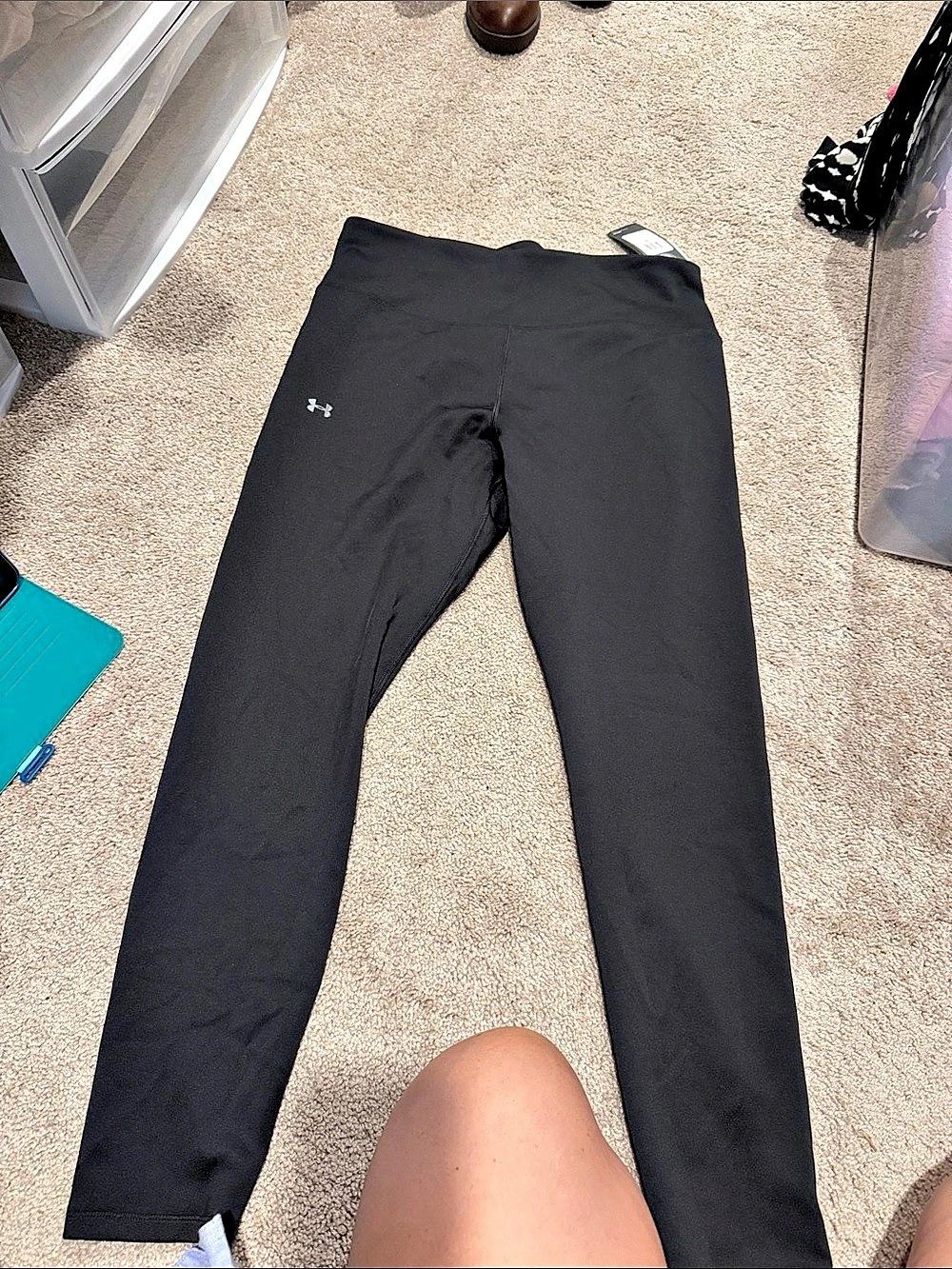 Under Armour ColdGear Compression Leggings Black Size 1X